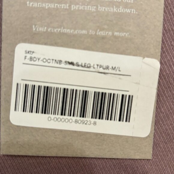 Everlane Seamless Leggings Light Purple - Picture 6 of 10